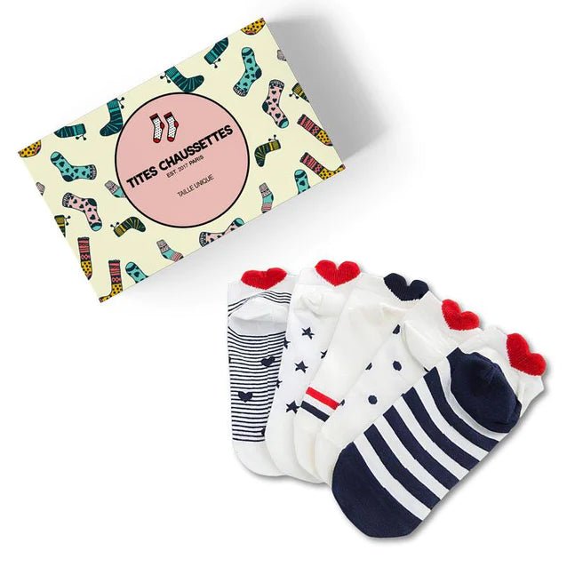 COFFRET CADEAU CHAUSSETTES FEMME COUP DE CŒUR - Tites Chaussettes - Lili Margaret