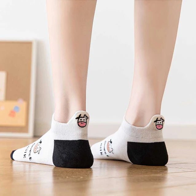 Coffret cadeau chaussettes femme vache - tites chaussettes