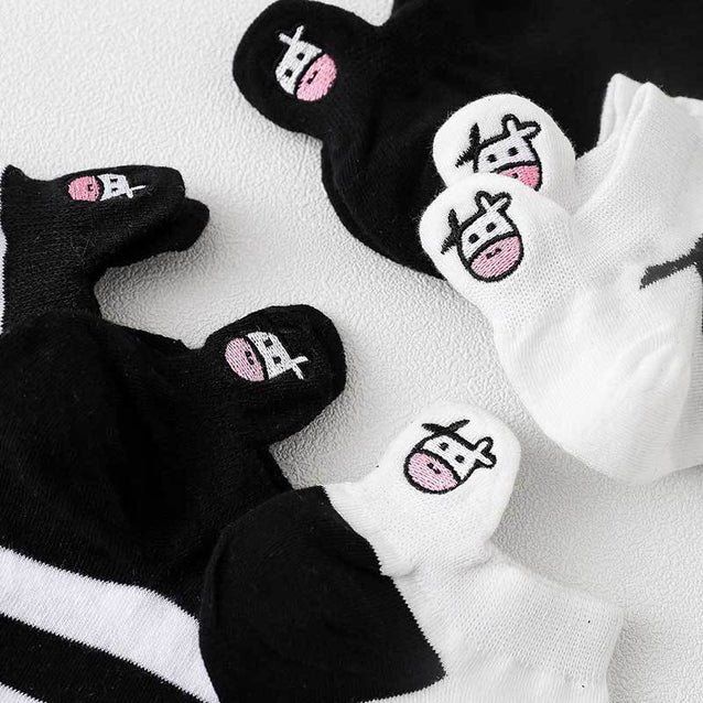 Coffret cadeau chaussettes femme vache - tites chaussettes