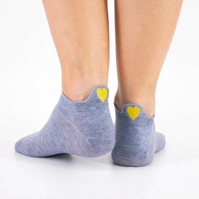 COFFRET CADEAU CHAUSSETTES FEMME COEUR DORÉ - Tites Chaussettes