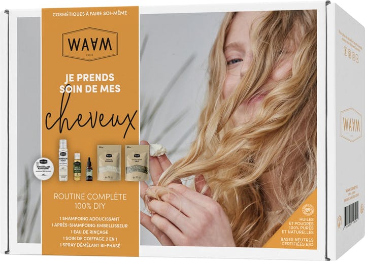 COFFRET COSMETIQUES NATURELS SOIN DES CHEVEUX - Waam - Lili Margaret