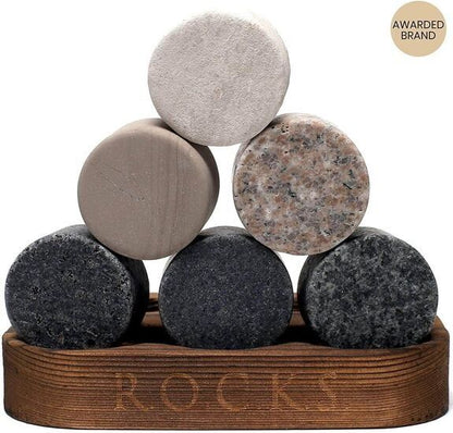 COFFRET DÉGUSTATION WHISKY &quot;TWIST&quot; - ROCKS Whiskey Chilling Stones - Lili Margaret
