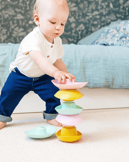 COFFRET JOUETS À EMPILER POUR BÉBÉ L&