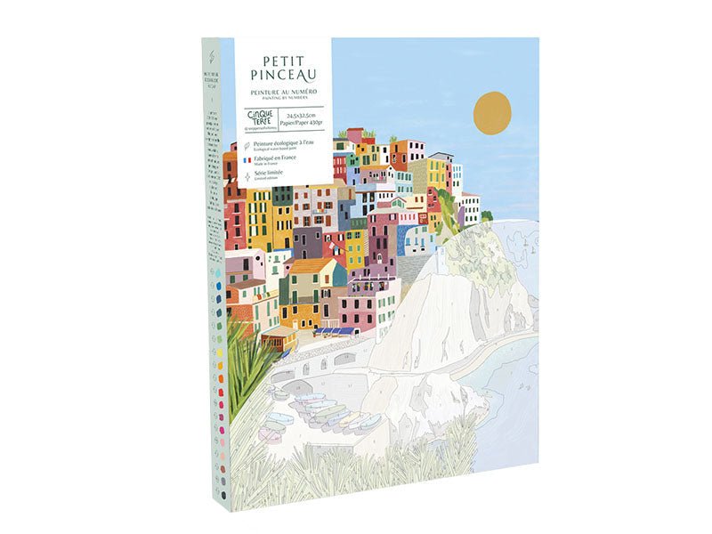 Coffret peinture au numéro Cinque Terre – Kenzie Elston