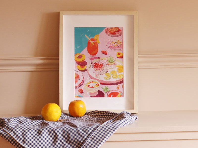 Coffret peinture au numéro - Petit Pinceau - Summer Dreams par Sun Lee - Lili Margaret