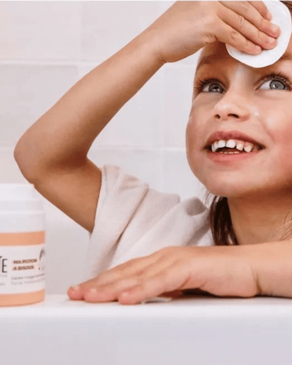 Coffret soin visage bio enfant 4 - 6 ans "mes soins à bisous" - ouate paris