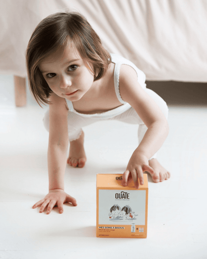 COFFRET SOIN VISAGE BIO ENFANT 4 - 6 ans &quot;MES SOINS À BISOUS&quot; - Ouate Paris - Lili Margaret