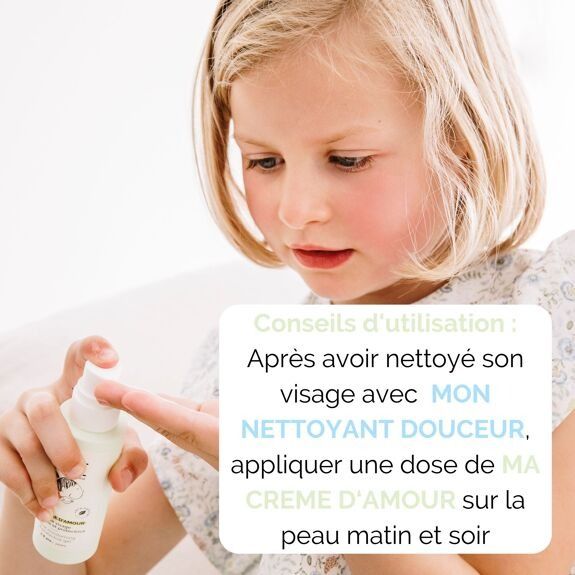 Coffret soin visage bio enfant 7 - 8 ans "mes soins d'amour" - ouate paris