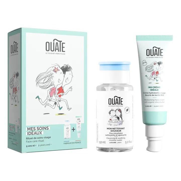 COFFRET SOIN VISAGE BIO ENFANT 9 - 11 ans &quot;MES SOINS IDÉAUX&quot; - Ouate Paris - Lili Margaret