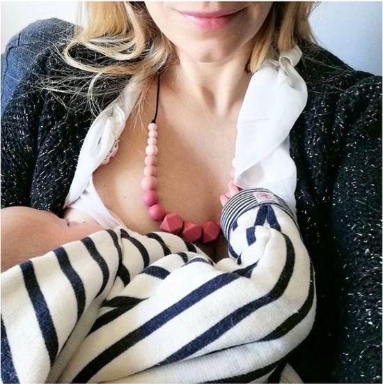 Collier d'allaitement solène - mintywendy