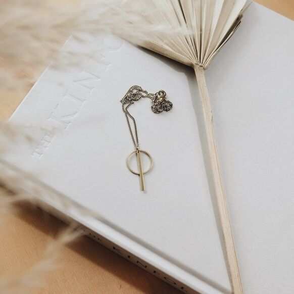 Collier laiton "jules" - brasscake
