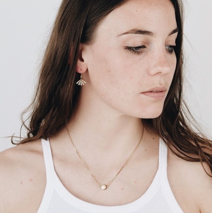 COLLIER LAITON "THAÏS" - Brasscake - Lili Margaret