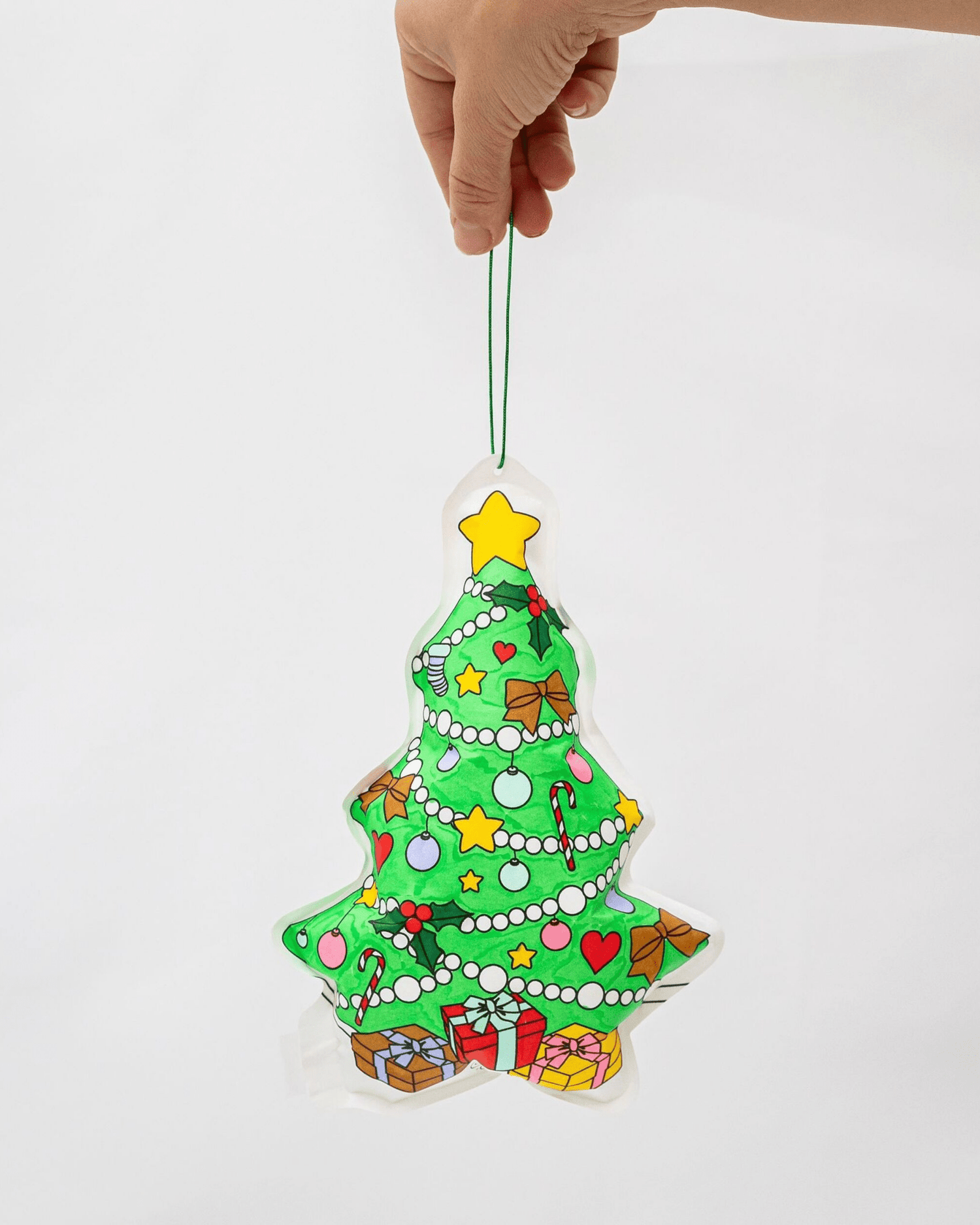 Coloriage de noël gonflable à colorier - Lot de 3 figurines à suspendre - Lili Margaret