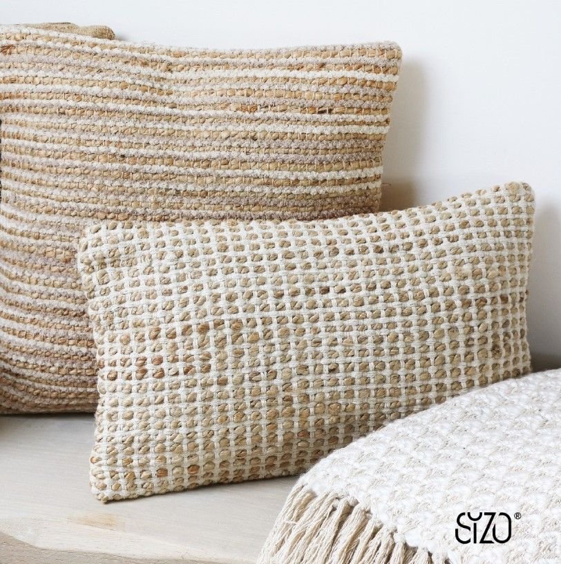 Coussin delhi chenille 45x45 cm - sizo