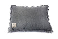 Coussin denim - gris 30x45 cm - sizo