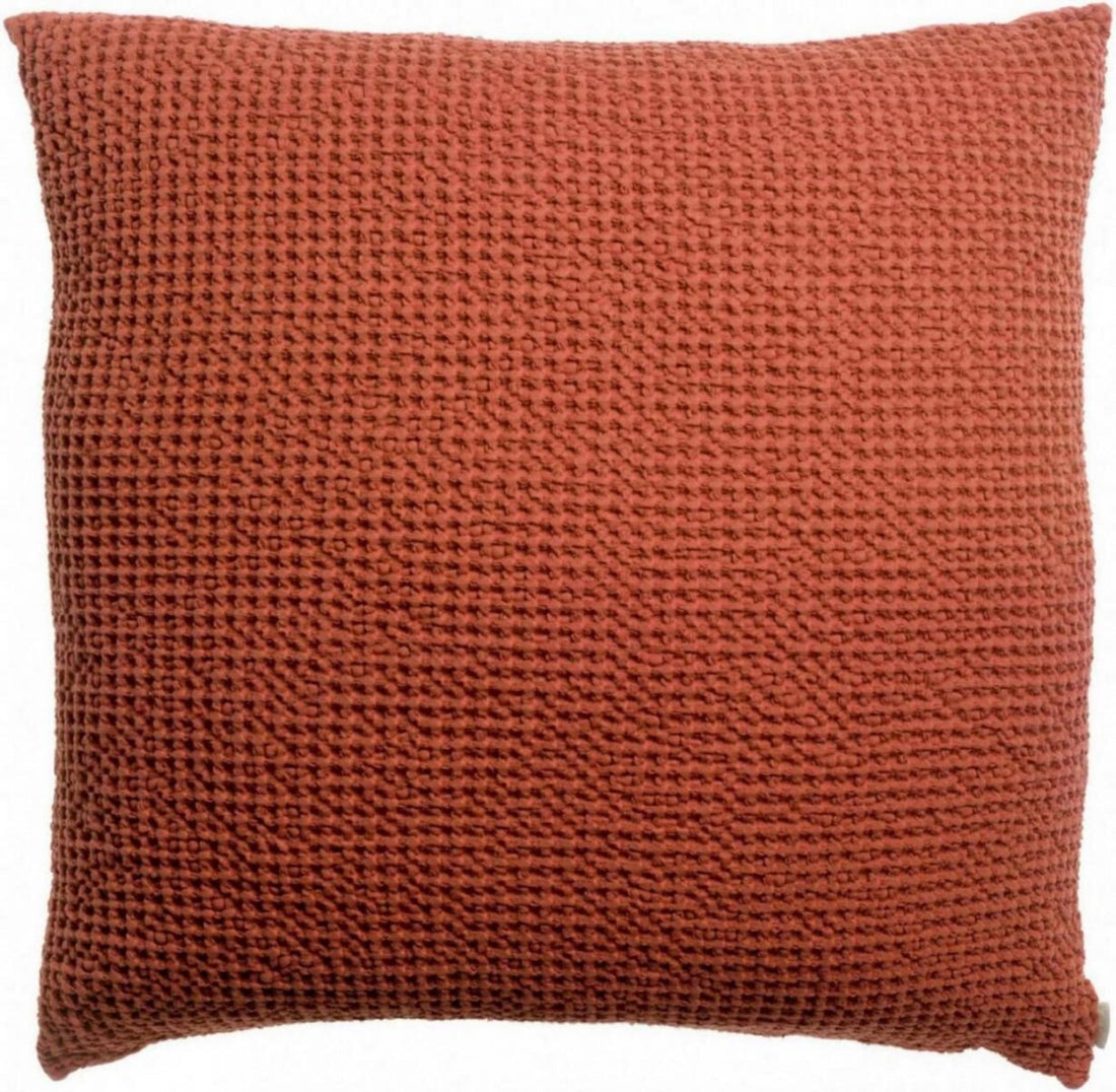 COUSSIN EN COTON RECYCLÉ MAIA SIENNE 45 X 45 - Maison Vivaraise - Lili Margaret