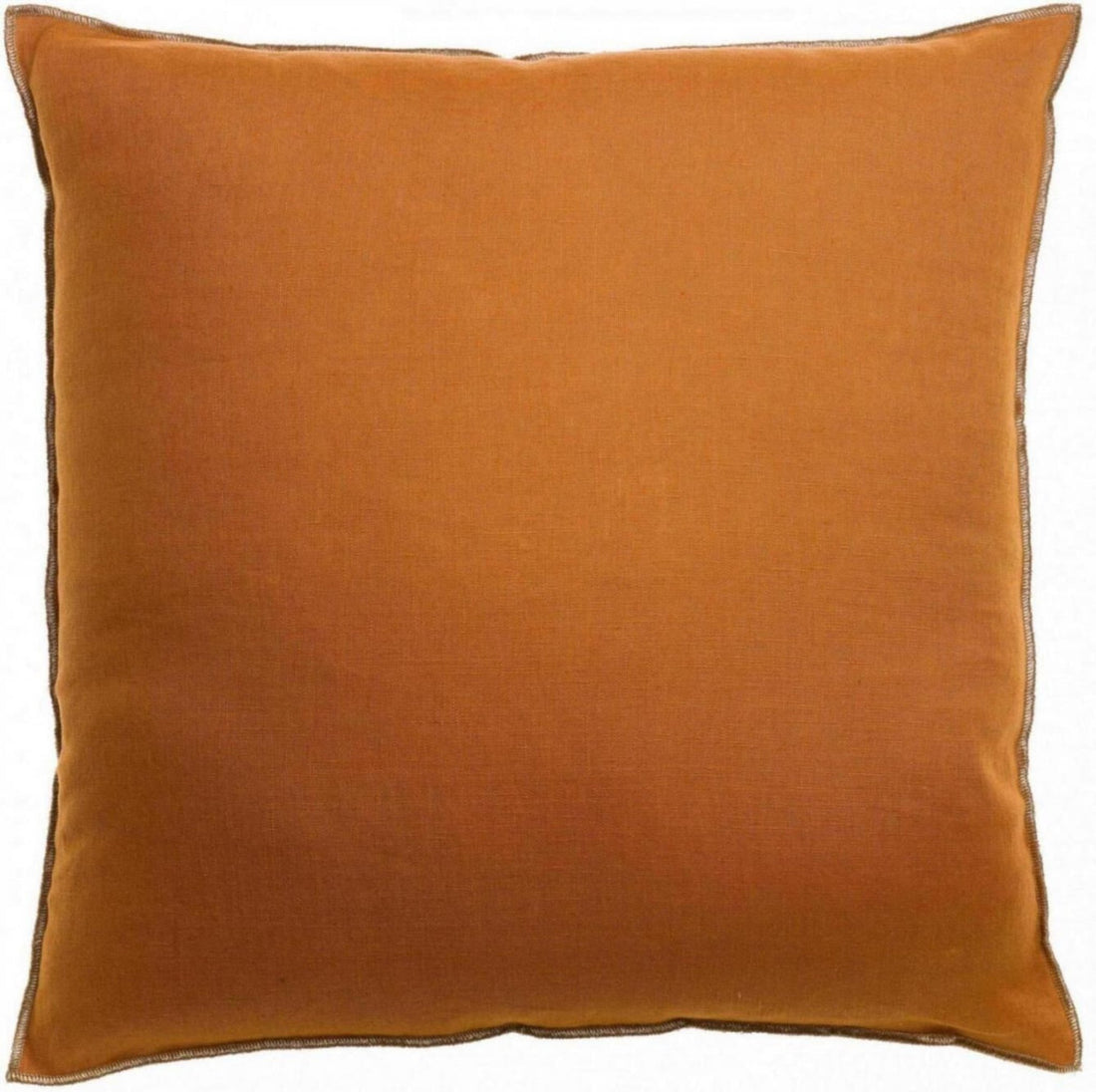 COUSSIN EN LIN CÉLESTE CUIVRE 45 X 45 - Maison Vivaraise - Lili Margaret