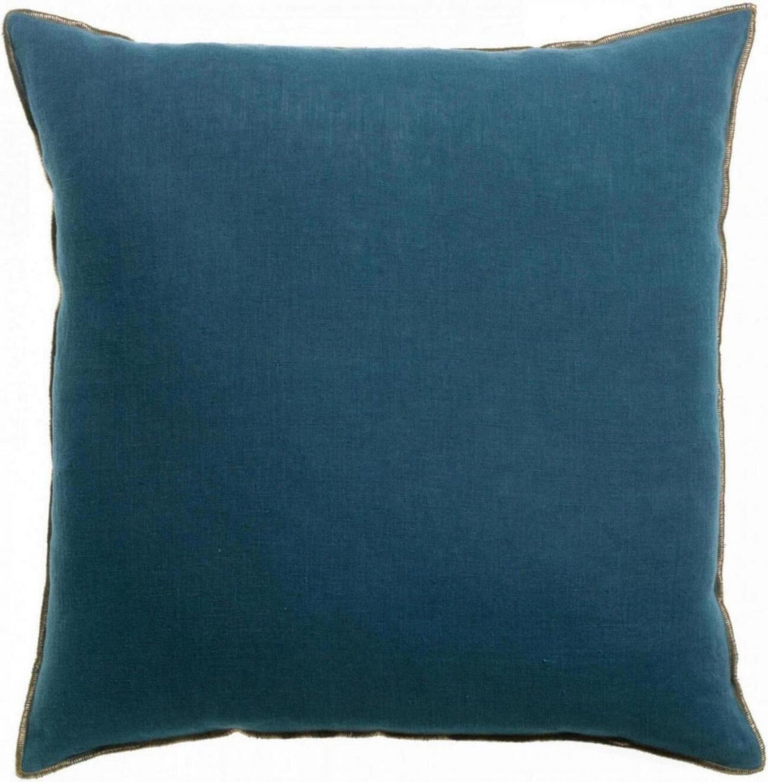 COUSSIN EN LIN CÉLESTE INDIGO 45 X 45 - Maison Vivaraise - Lili Margaret