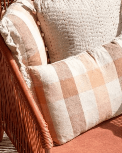 Coussin en lin terracotta - Lili Margaret