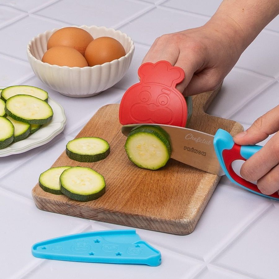 Couteau de cuisine enfant - sécurisé et facile à utiliser