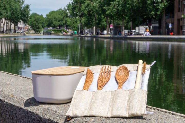 Couverts en cocotier - valiha