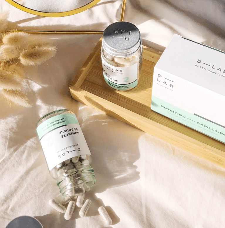 Cure cheveux & peau new beauty, new me - dlab nutricosmetics