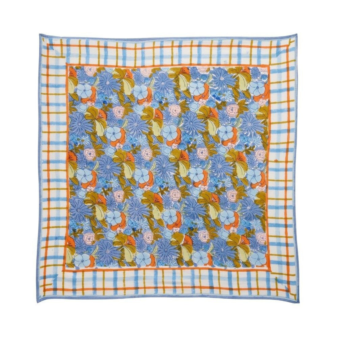 Foulard Indien Enfant - Magic Garden Pervenche NaN