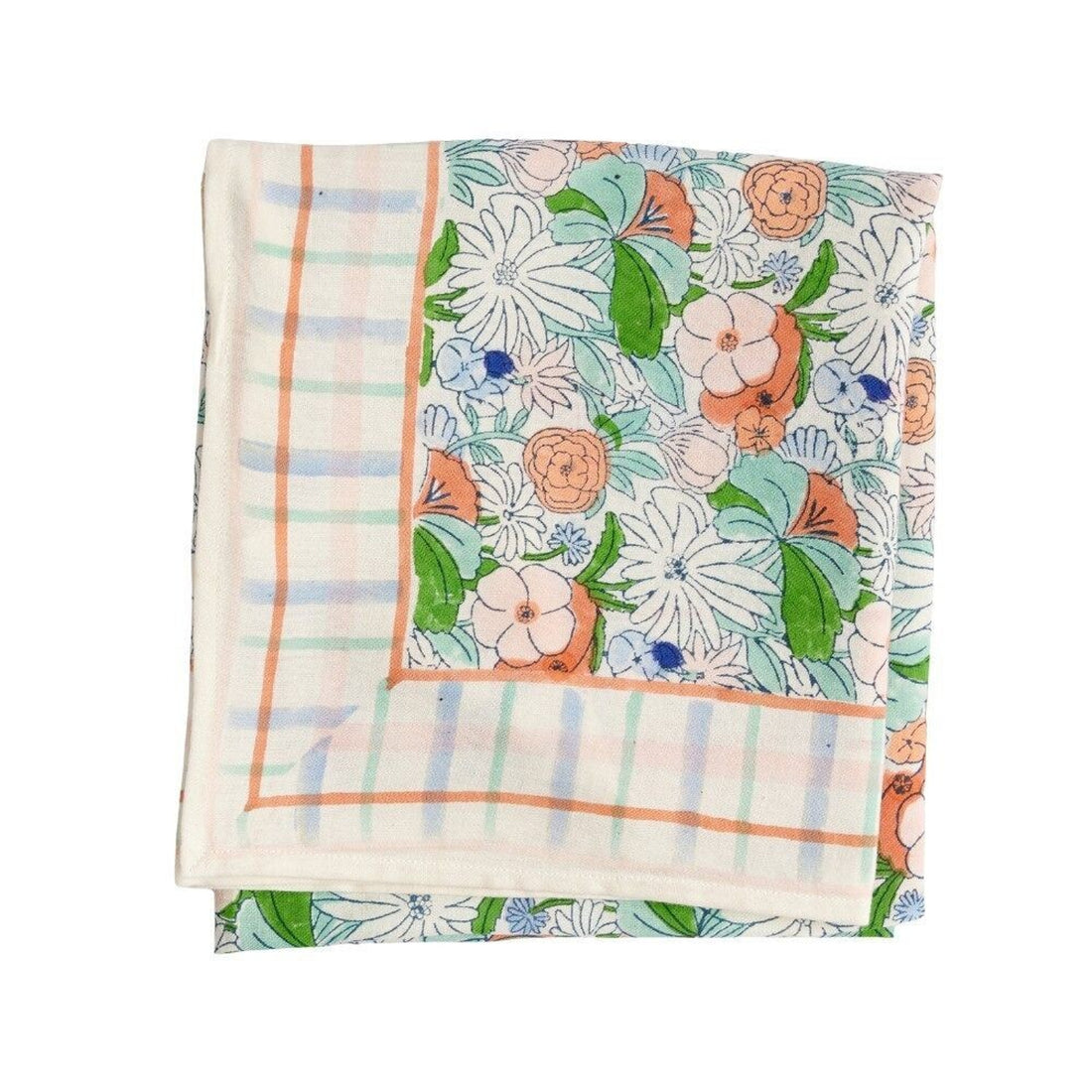 Foulard Indien - Magic Garden Green NaN