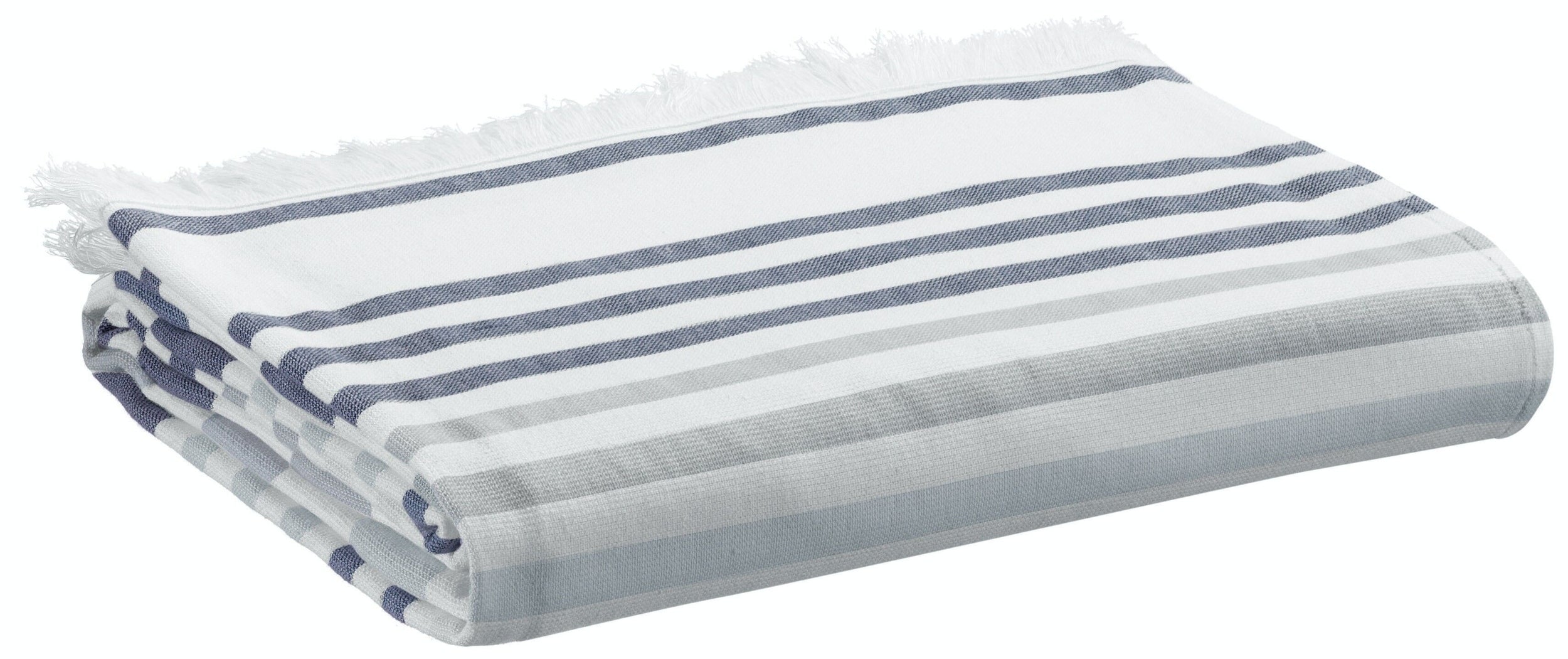 Drap hammam recyclé Samoa Marine 100 x 200 - 1677060000 NaN