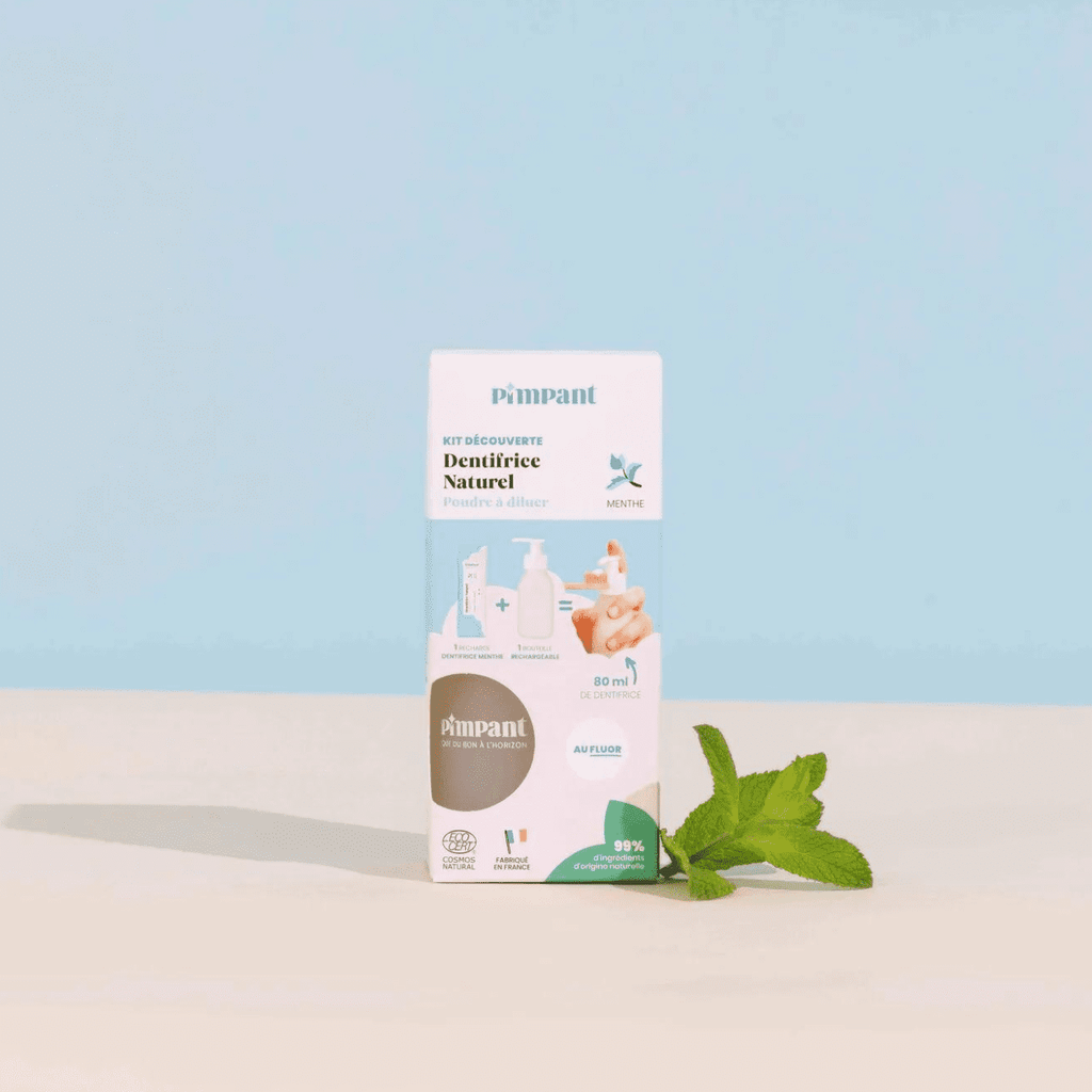Pimpant - Dentifrice bio | Kit découverte menthe