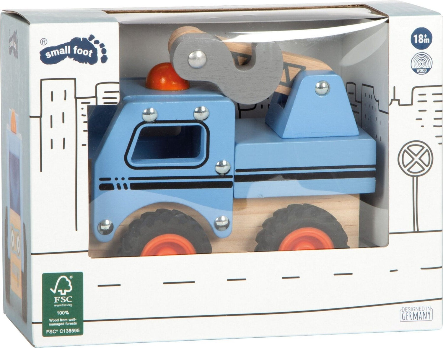 DÉPANNEUSE EN BOIS – VOITURE JOUET POUR ENFANT | small foot - Lili Margaret