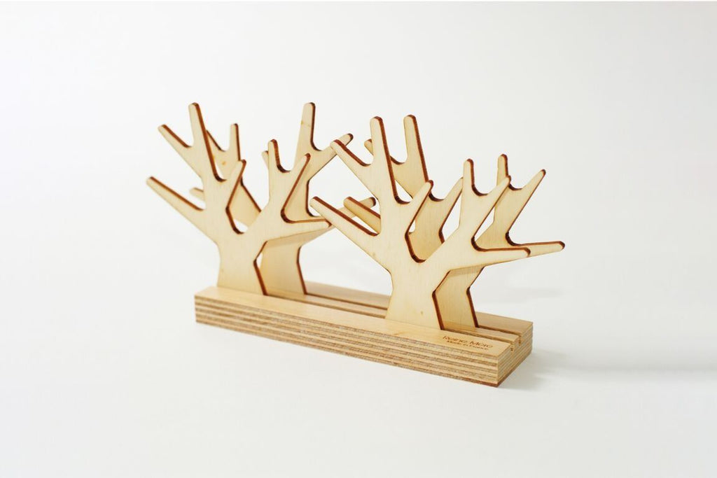 Dessous de verre sous - bois en bois de bouleau - reine mère