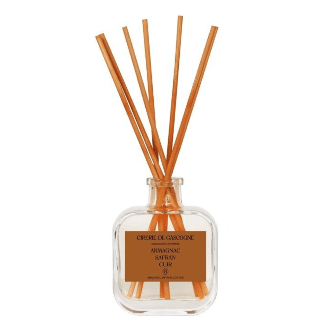 DIFFUSEUR DE PARFUM NATUREL ARMAGNAC/SAFRAN/CUIR - Cirerie de Gascogne - Lili Margaret