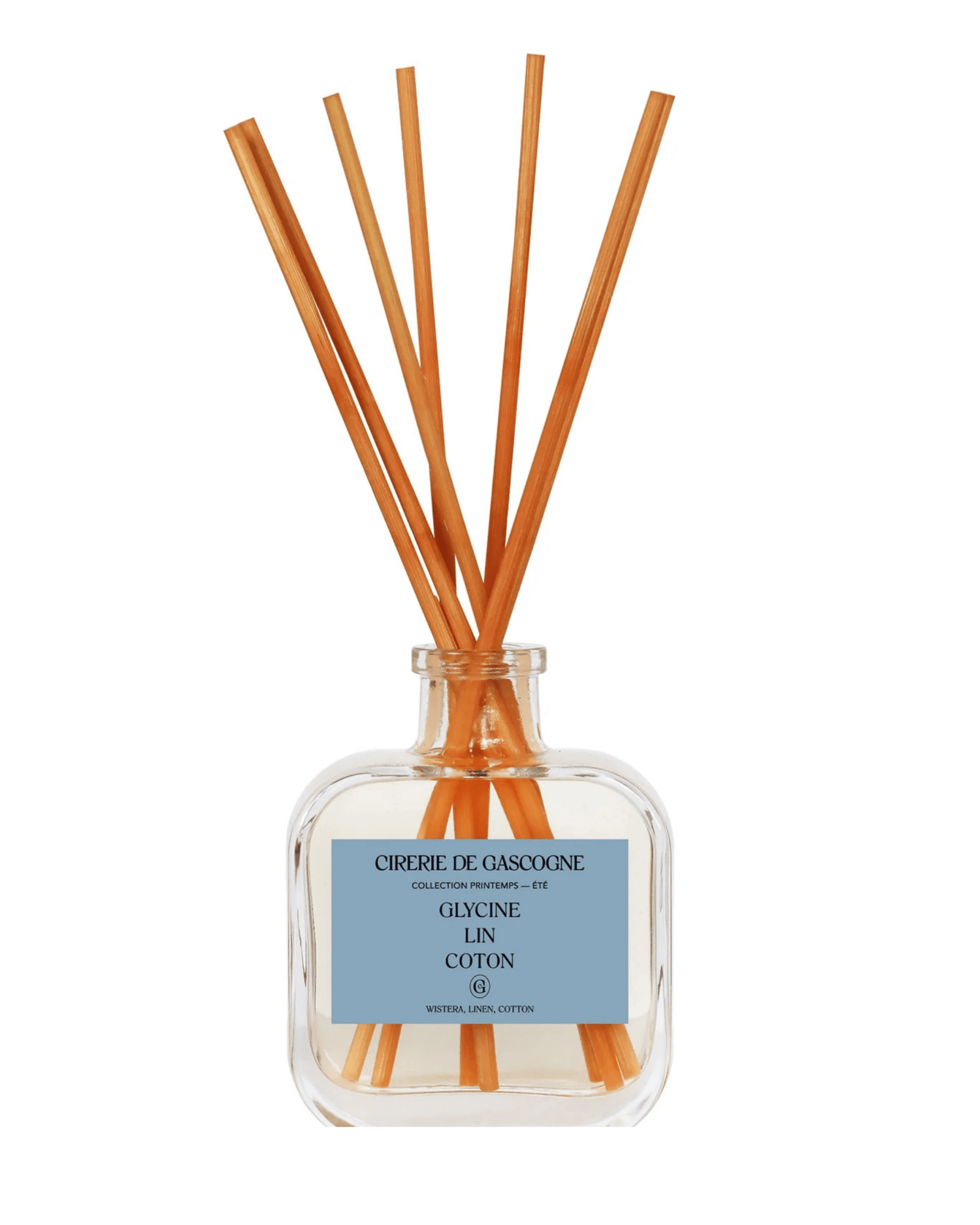 DIFFUSEUR DE PARFUM NATUREL GLYCINE/LIN/COTON - Cirerie de Gascogne - Lili Margaret