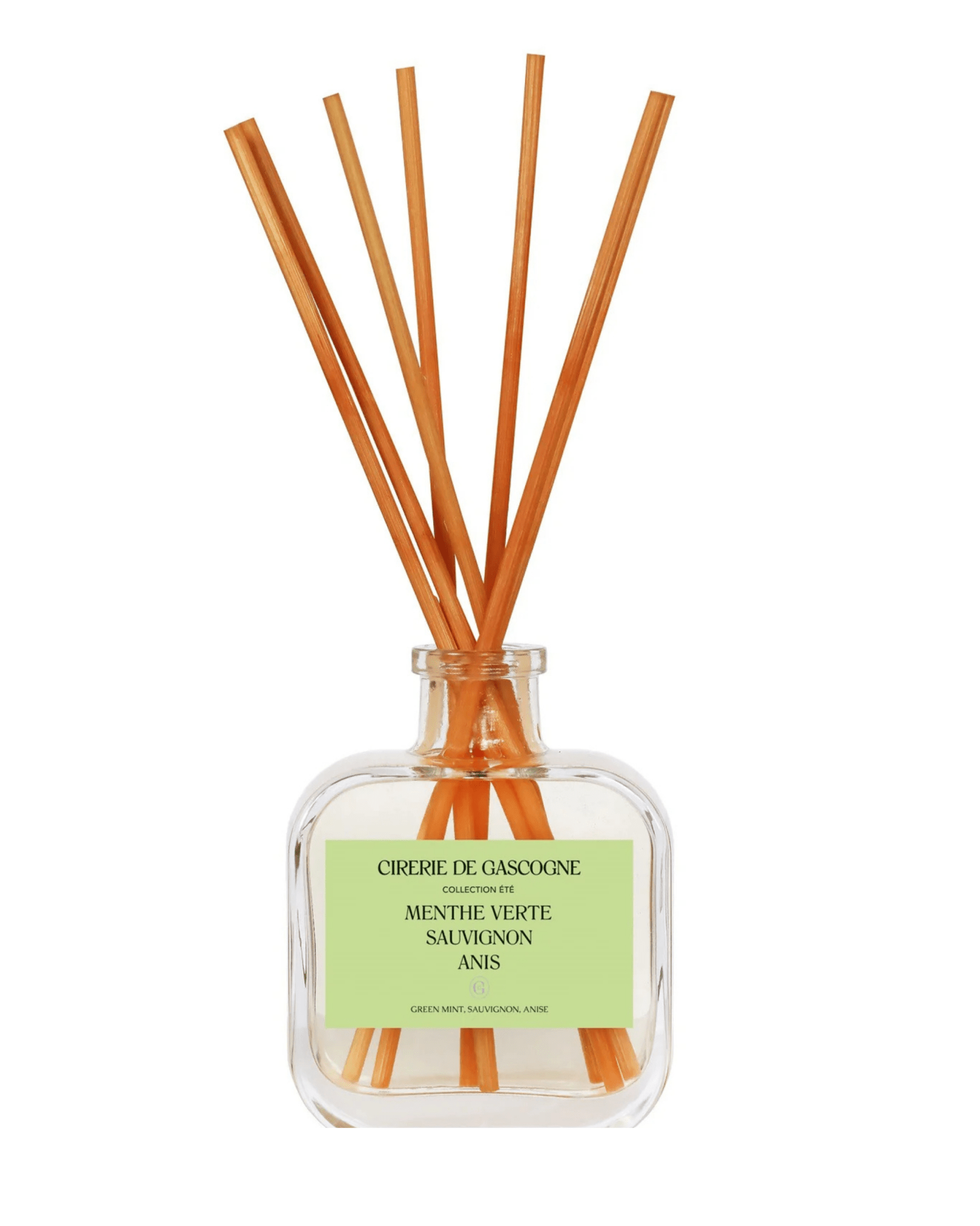 DIFFUSEUR DE PARFUM NATUREL MENTHE/SAUVIGNON/ANIS - Cirerie de Gascogne - Lili Margaret