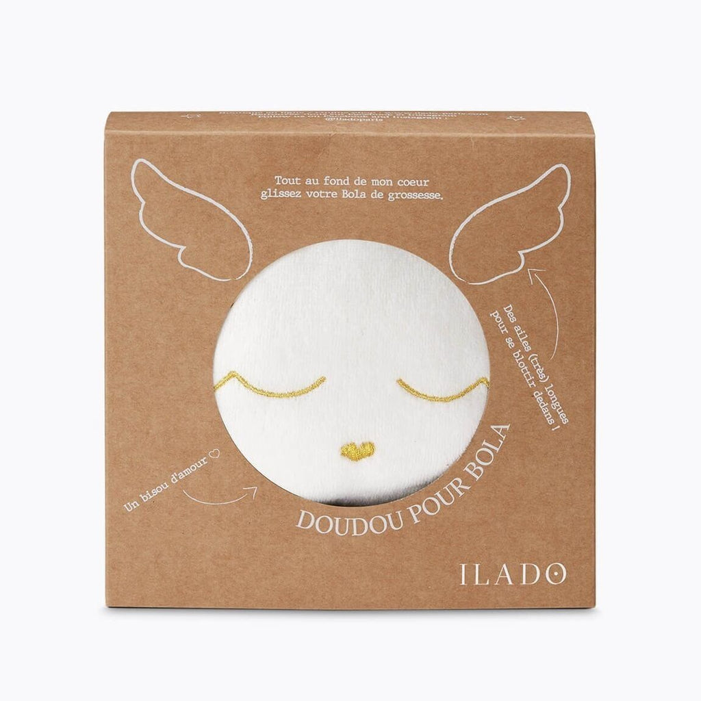 Doudou bola ange blanc - ilado