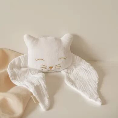 Doudou bola chat blanc - ilado