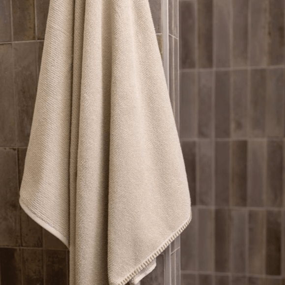 Drap de bain bora galet - maison vivaraise