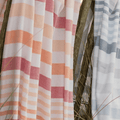 Drap hammam recyclé samoa brique - maison vivaraise