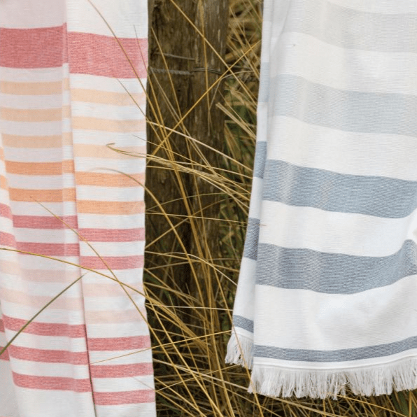 Drap hammam recyclé samoa brique - maison vivaraise