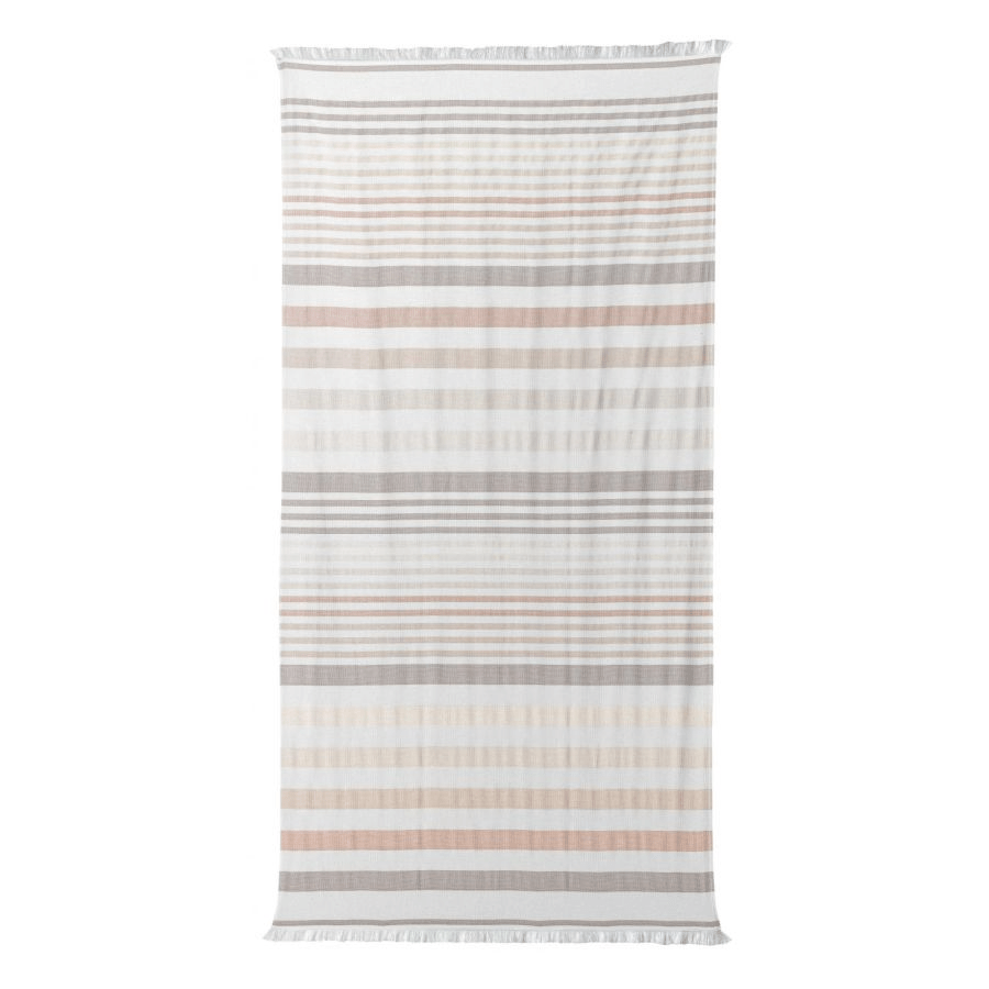 Drap hammam recyclé samoa naturel - maison vivaraise