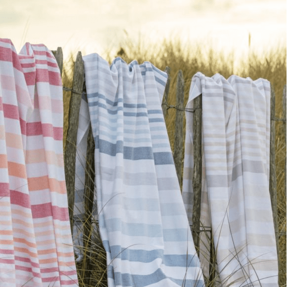 Drap hammam recyclé samoa naturel - maison vivaraise