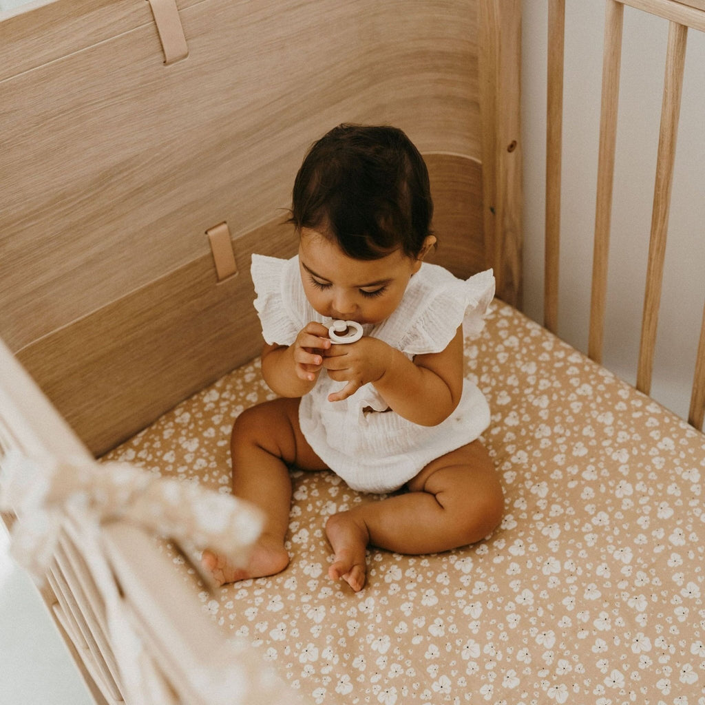 Drap housse lit bébé motif indian summer - zakuw