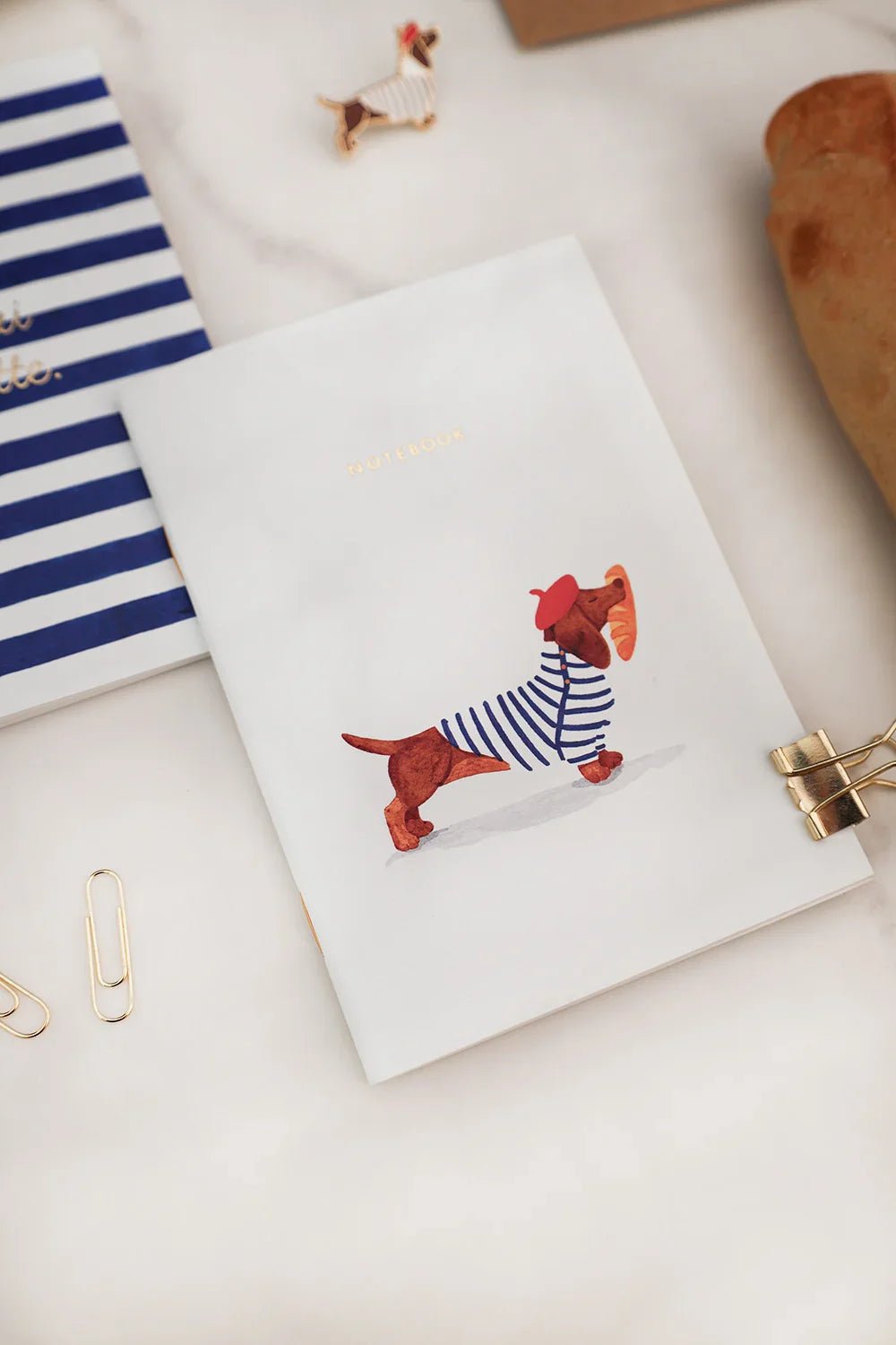 Duo de carnets de Poche A6 "Oui Baguette" - all the ways to say