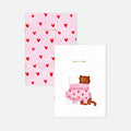 Duo de carnets de Poche A6 "Together Cats" - all the ways to say
