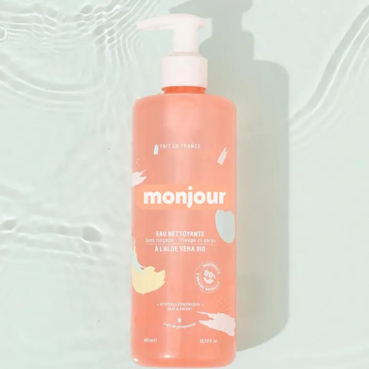 EAU NETTOYANTE BÉBÉ ET ENFANT VISAGE &amp; CORPS - Monjour - Lili Margaret