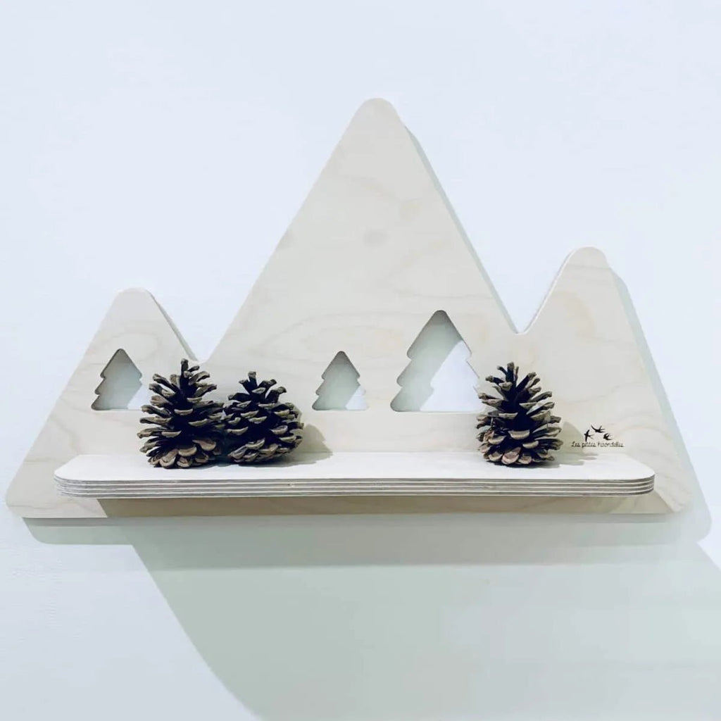 Etagere chambre enfant montagne - les petites hirondelles