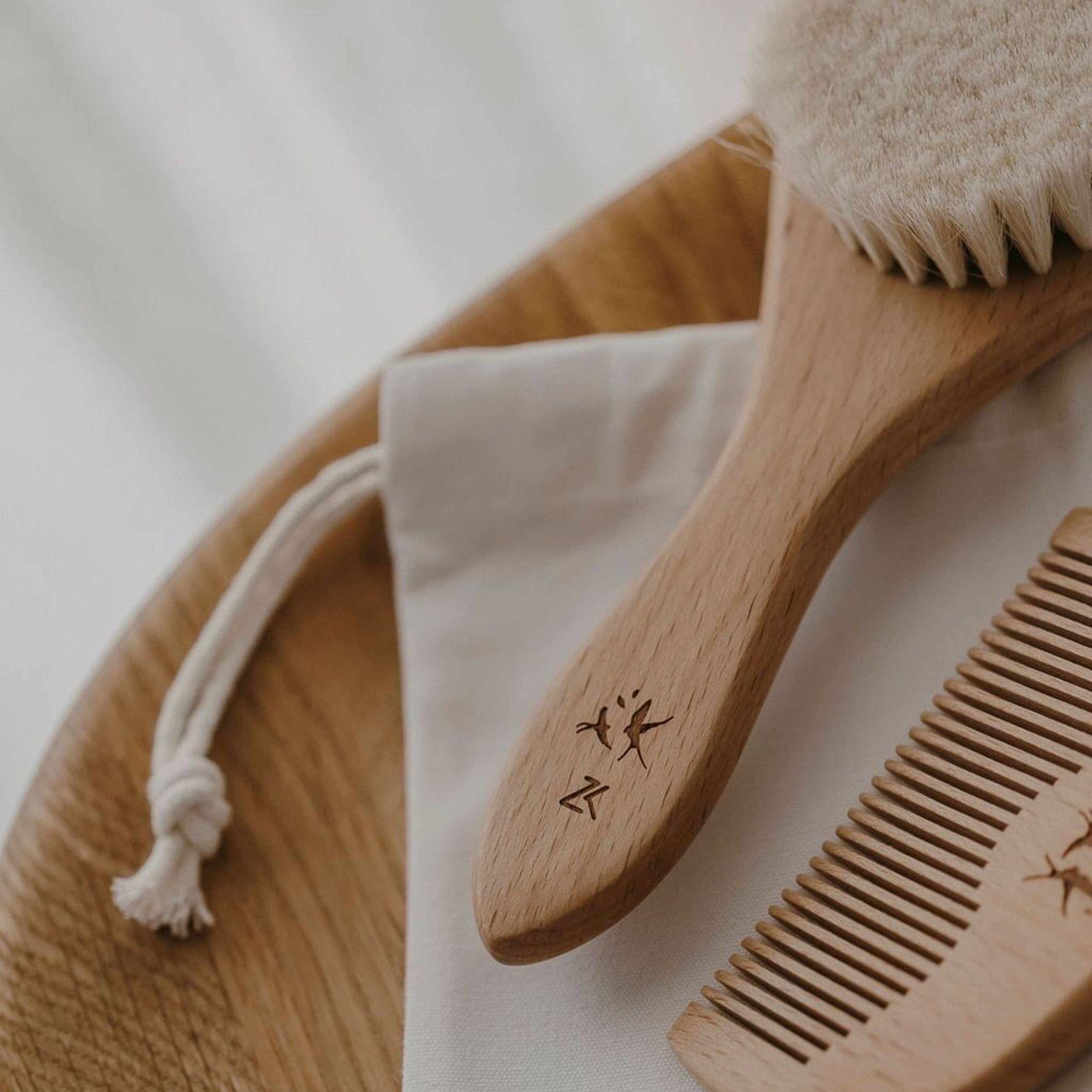 Set de brosse &amp; peigne - Hirondelles NaN