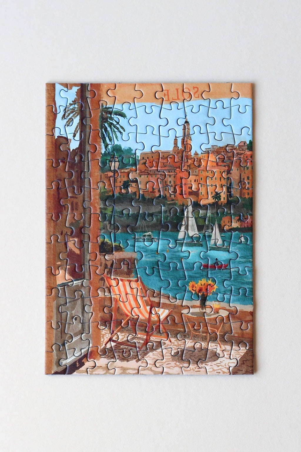 Mini-puzzle Menton, France, 99 pièces