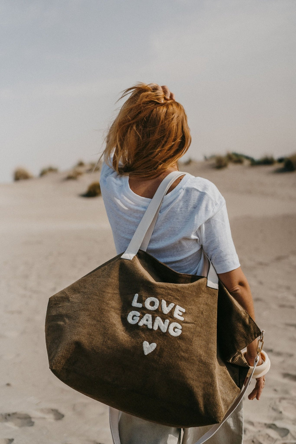 Family bag love gang en velours - zakuw
